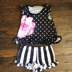 Millie Loves Lily shorts and top set